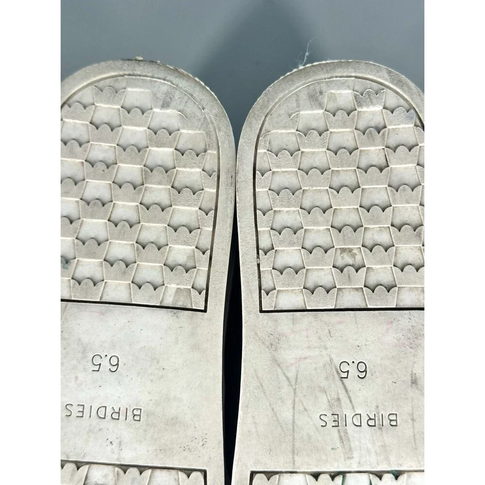 Birdies Womens The Swift Black Velvet Dressy Sneakers Size 6.5 Slip On Flats - Picture 13 of 14